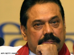 Former President Mahinda Rajapakse 