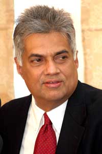 Prime Minister of Sri Lanka Ranil Wickremesinghe