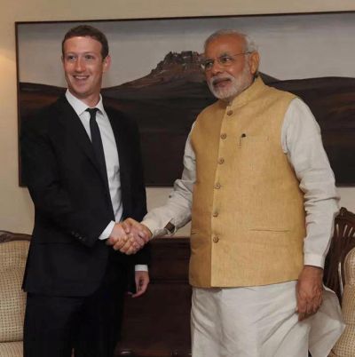 Indian Prime Minister Narendra Modi to meet Facebook CEO Mark Zuckerberg in California