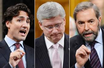 Canada Elections 2015 ~ The Final Push: Polls surveys indicate Liberals Leading