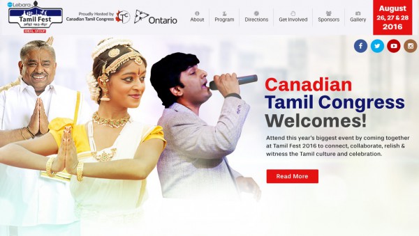 Tamil Canadians Celebrate Arts, Cuisine, Music at Tamil Fest