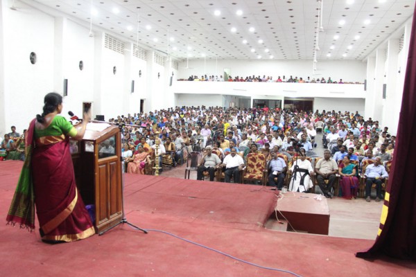 Event at Jaffna Veerasingam Hall, Sri Lanka