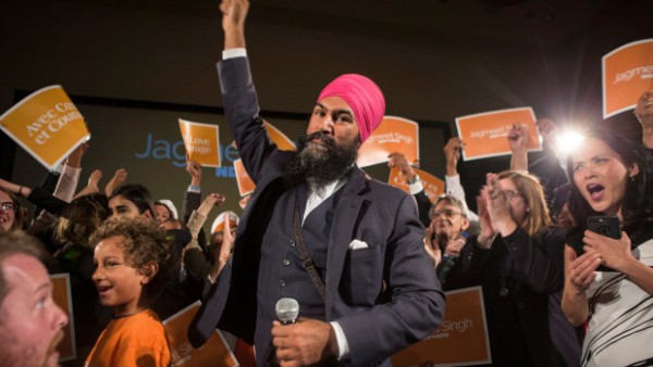 Thirty-Eight year old Sikh lawyer Jagmeet Singh becomes new NDP leader