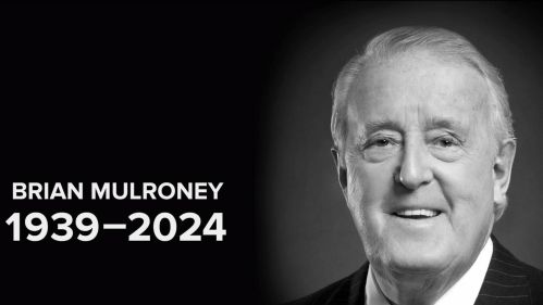 Former Prime Minister Brian Mulroney, Winner of Back-to-Back Majority Governments in the 1980s, Passes Away at the age of 84